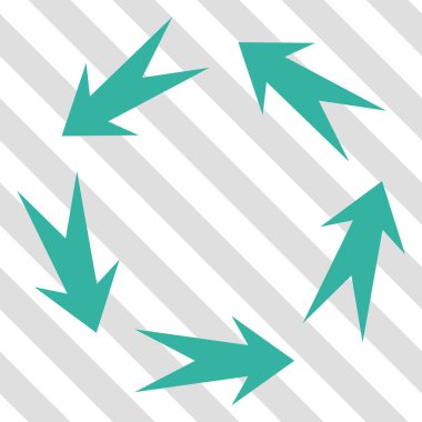 Döndürme vektör simgesi