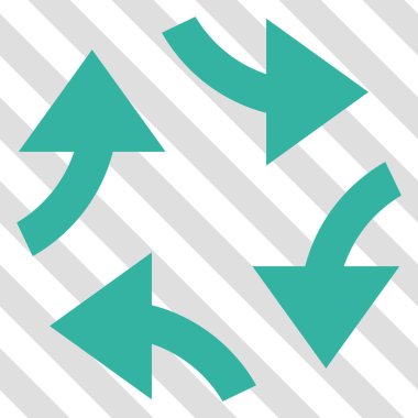 Oklar vektör simge girdap