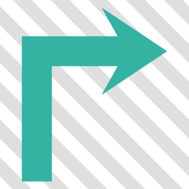 Doğru vektör simge açmak