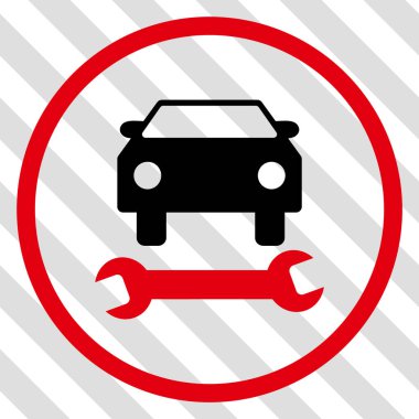 araba tamir vektör simgesi