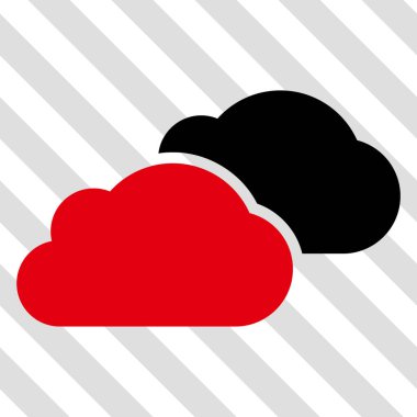 Bulutlar vektör simgesi