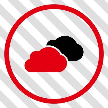 Bulutlar vektör simgesi