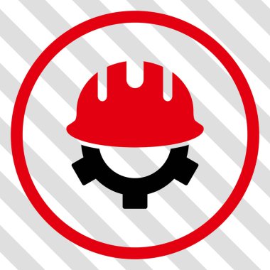 Geliştirme kask vektör simgesi