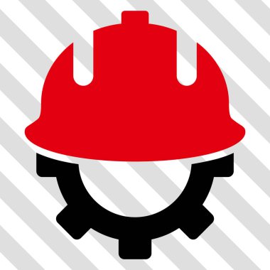 Geliştirme kask vektör simgesi