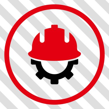 Geliştirme kask vektör simgesi