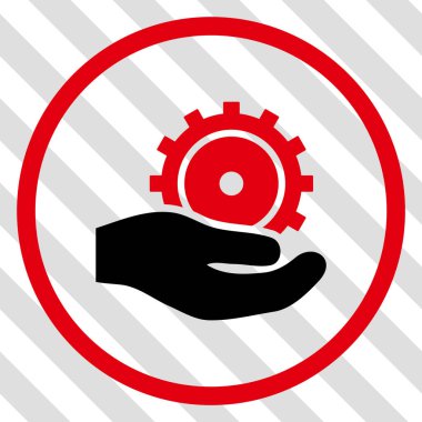 Geliştirme hizmeti vektör simgesi