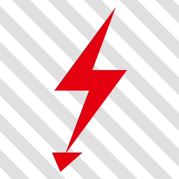 Electric Strike Vector Icon — Stock Vector