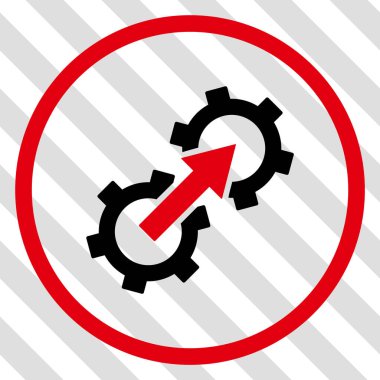 Dişli Tümleştirme vektör simgesi