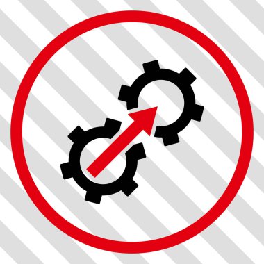 Dişli Tümleştirme vektör simgesi