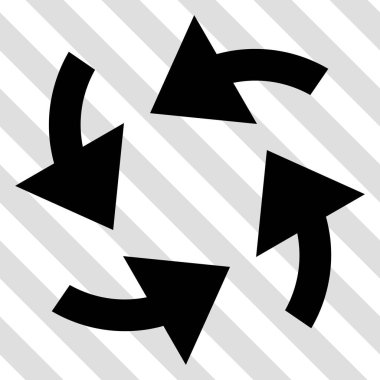 Siklon okları vektör simgesi