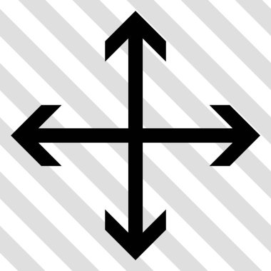 Oklar vektör simgesini genişletin