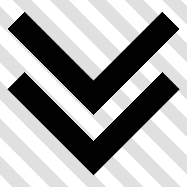Desplazamiento hacia abajo Vector icono — Archivo Imágenes Vectoriales