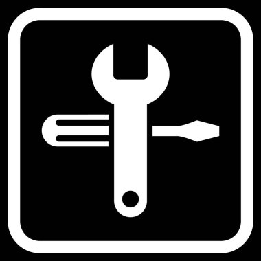 Vektör simgesi bir çerçeve içinde ayarlama