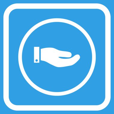 El vektör simgesi bir çerçeve içinde