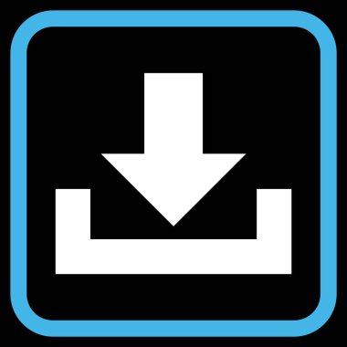 Vektör simgesi bir çerçeve içinde indirme