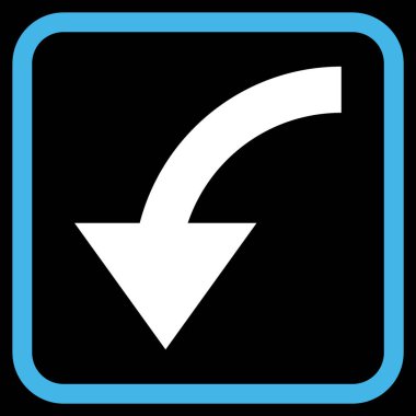 Bir çerçeve içinde CCW vektör simge döndürmek