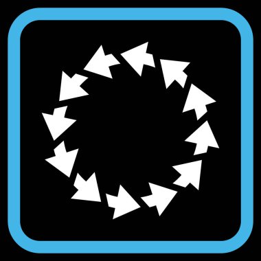 Bir çerçeve içinde CCW vektör simge döndürmek