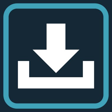 Vektör simgesi bir çerçeve içinde indirme