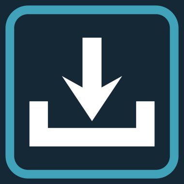 Vektör simgesi bir çerçeve içinde indirme