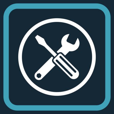 Seçenekleri vektör simgesi bir çerçeve içinde