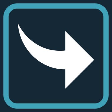 Vektör simgesi bir çerçeve içinde Yinele