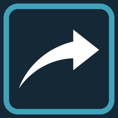 Vektör simgesi bir çerçeve içinde Yinele