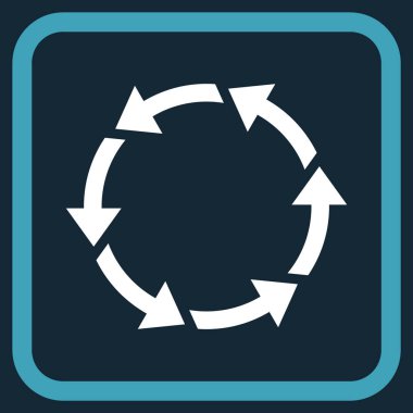 Bir çerçeve içinde CCW vektör simge döndürmek