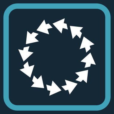 Bir çerçeve içinde CCW vektör simge döndürmek