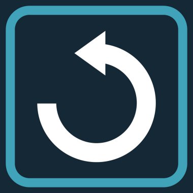 Sol vektör simgesi bir çerçeve içinde döndürme