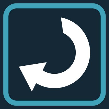 Vektör simgesi bir çerçeve içinde döndürme