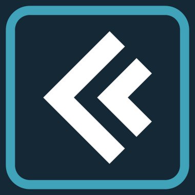 Shift Sol vektör simgesi bir çerçeve içinde