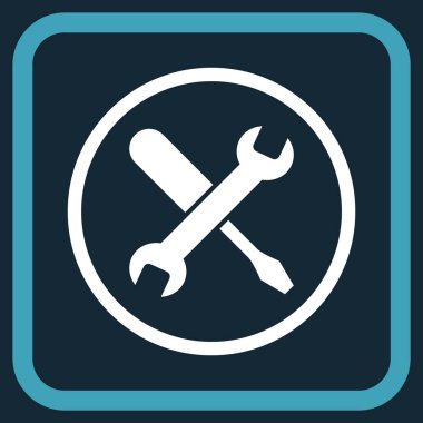 Vektör simgesi bir çerçeve içinde ayarlama