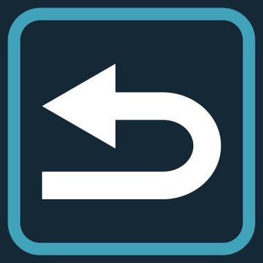 Sol vektör simge bir çerçevede açmak