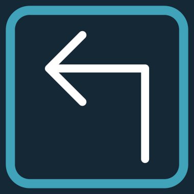 Sol vektör simge bir çerçevede açmak