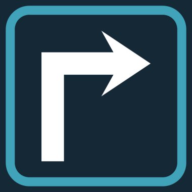 Doğru vektör simge bir çerçevede açmak