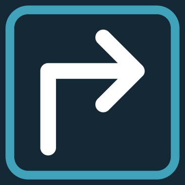 Doğru vektör simge bir çerçevede açmak