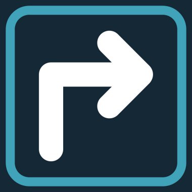 Doğru vektör simge bir çerçevede açmak