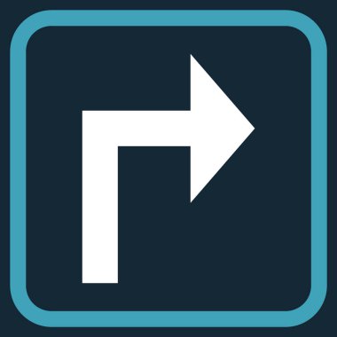 Doğru vektör simge bir çerçevede açmak