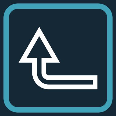 Vektör simgesi bir çerçevede aç