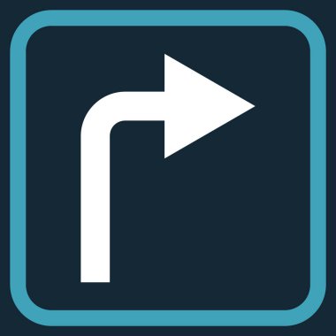 Doğru vektör simge bir çerçevede açmak