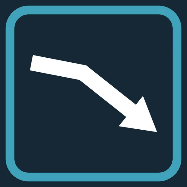 Mislukken van Trend Vector pictogram In een Frame — Stockvector