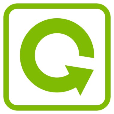 Bir çerçeve içinde CCW vektör simge döndürmek