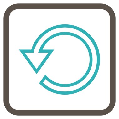 Vektör simgesi bir çerçeve içinde döndürme