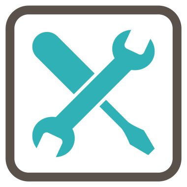 Vektör simgesi bir çerçeve içinde ayarlama