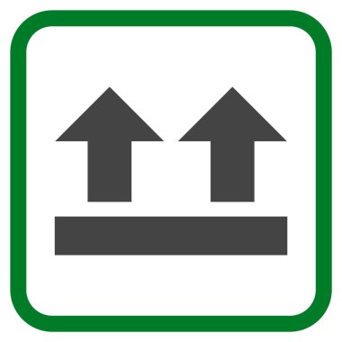 Vektör simgesi bir çerçeve içinde getirmek