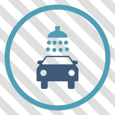 Araba duş vektör simgesi