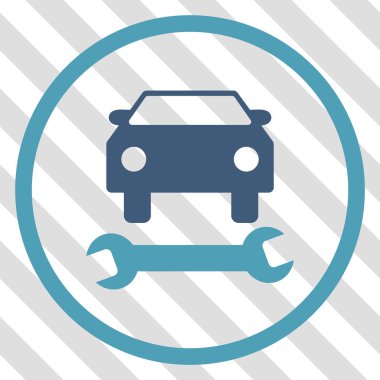 araba tamir vektör simgesi