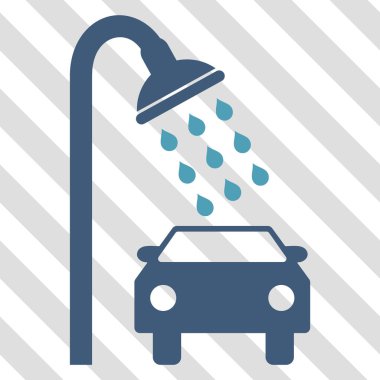 Araba duş vektör simgesi