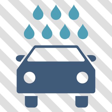 Araba duş vektör simgesi