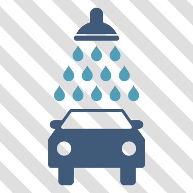 Araba duş vektör simgesi